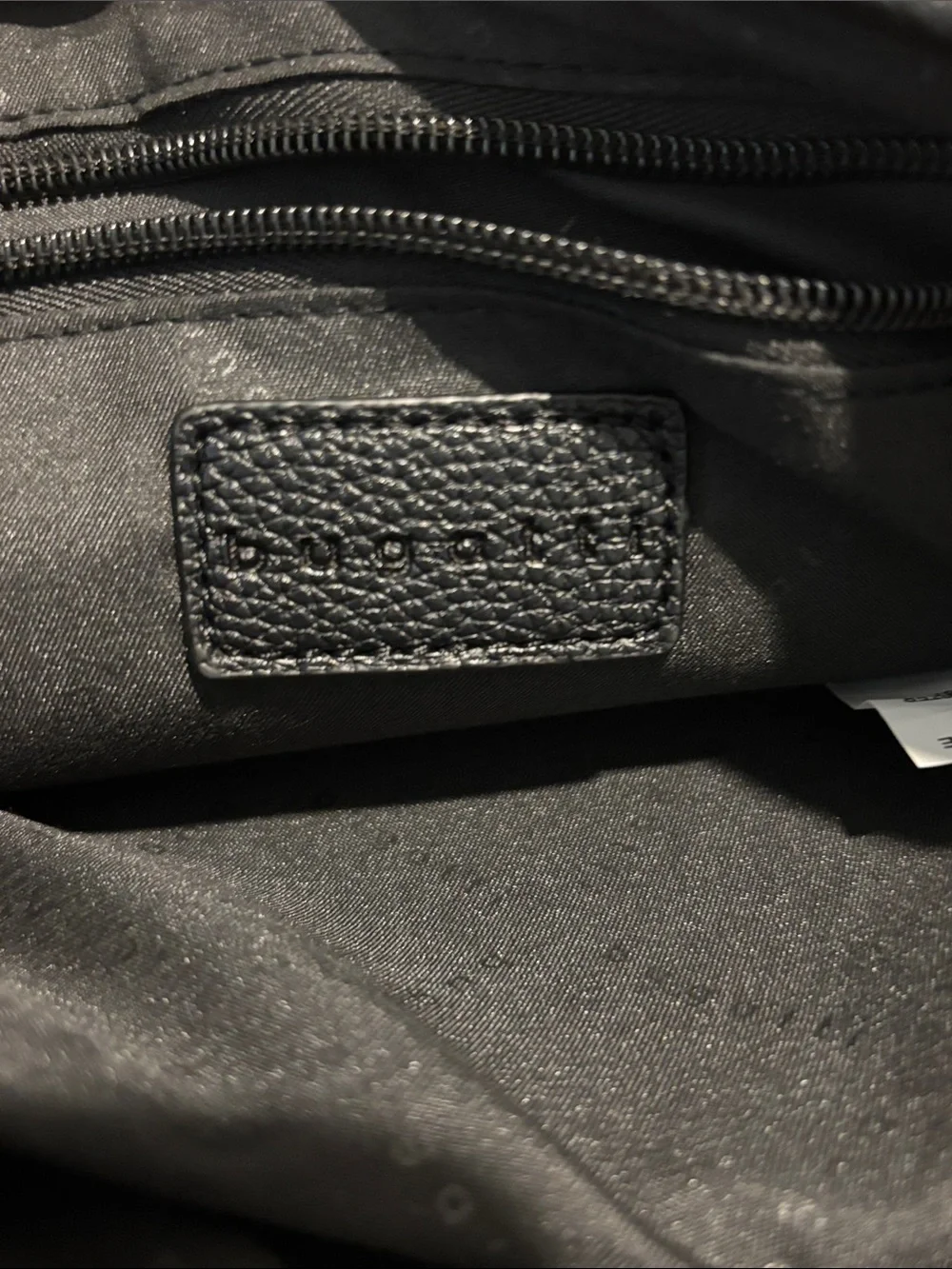 Men’s Bugatti black crossbody bag